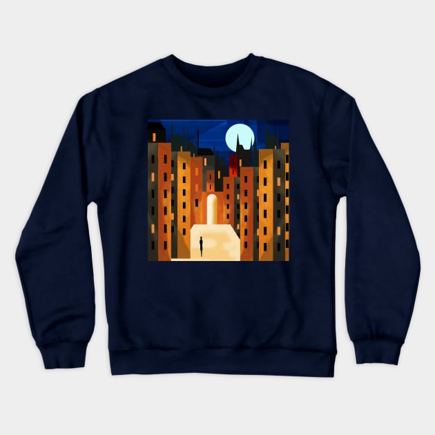 City of Dreams Crewneck Sweatshirt by Scratch